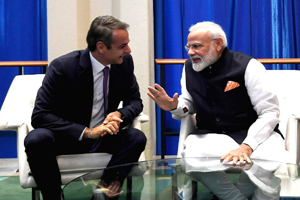 भारत के दो-दिवसीय दौरे पर नई दिल्‍ली पहुंचे ग्रीस के प्रधानमंत्री, गार्ड ऑफ ऑनर से किया गया सम्मानित