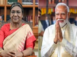 राष्ट्रपति मुर्मू और पीएम मोदी