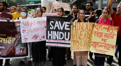 बांग्लादेश में हिन्दुओं का प्रदर्शन2